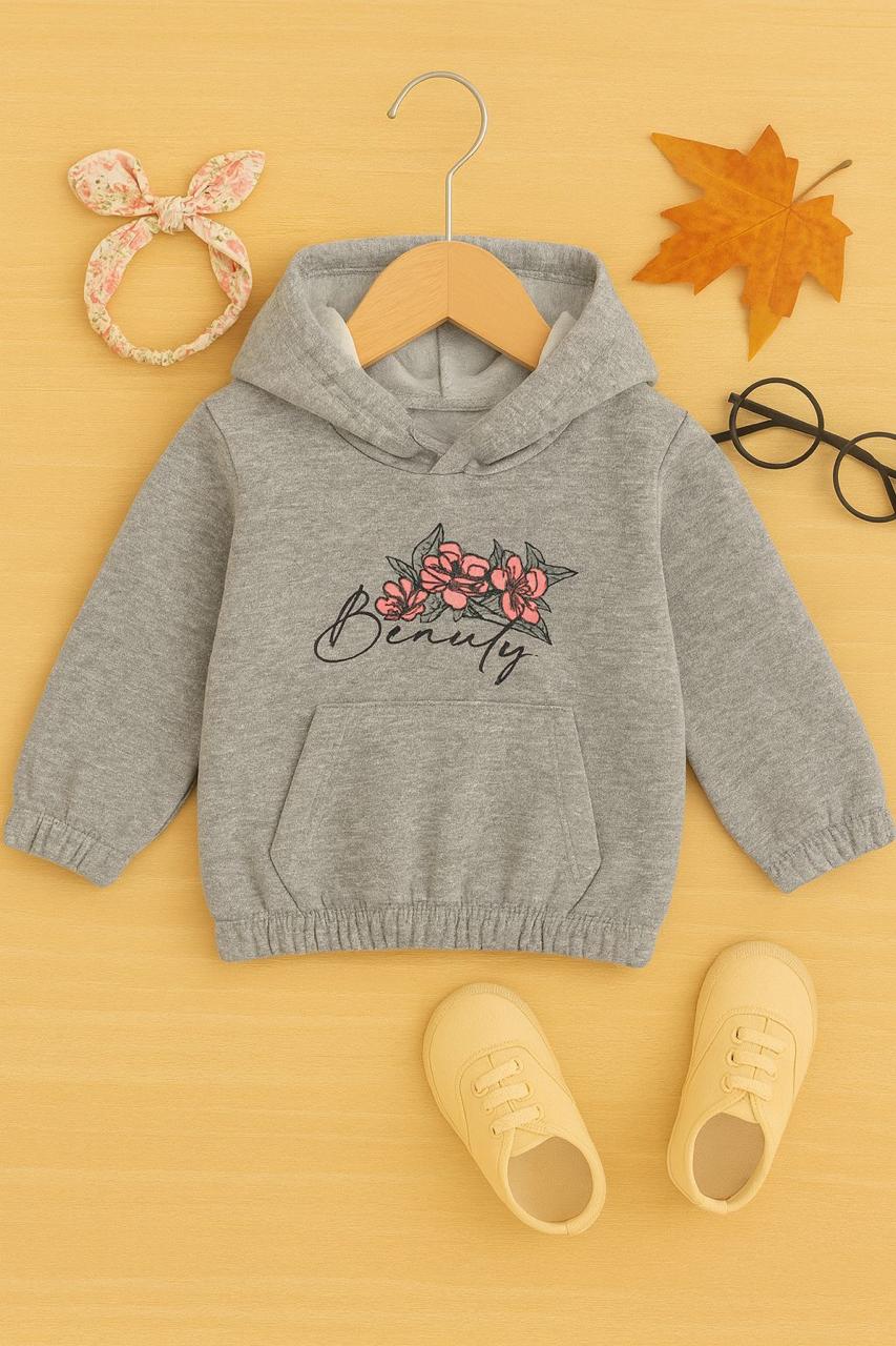 New Arrivals - Floral Hoodie for Girls