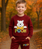 Comfy Cozy Winter Track Suit - Pooh for Boys