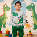 Comfy Cozy Winter Track Suit - Dianasour for Boys