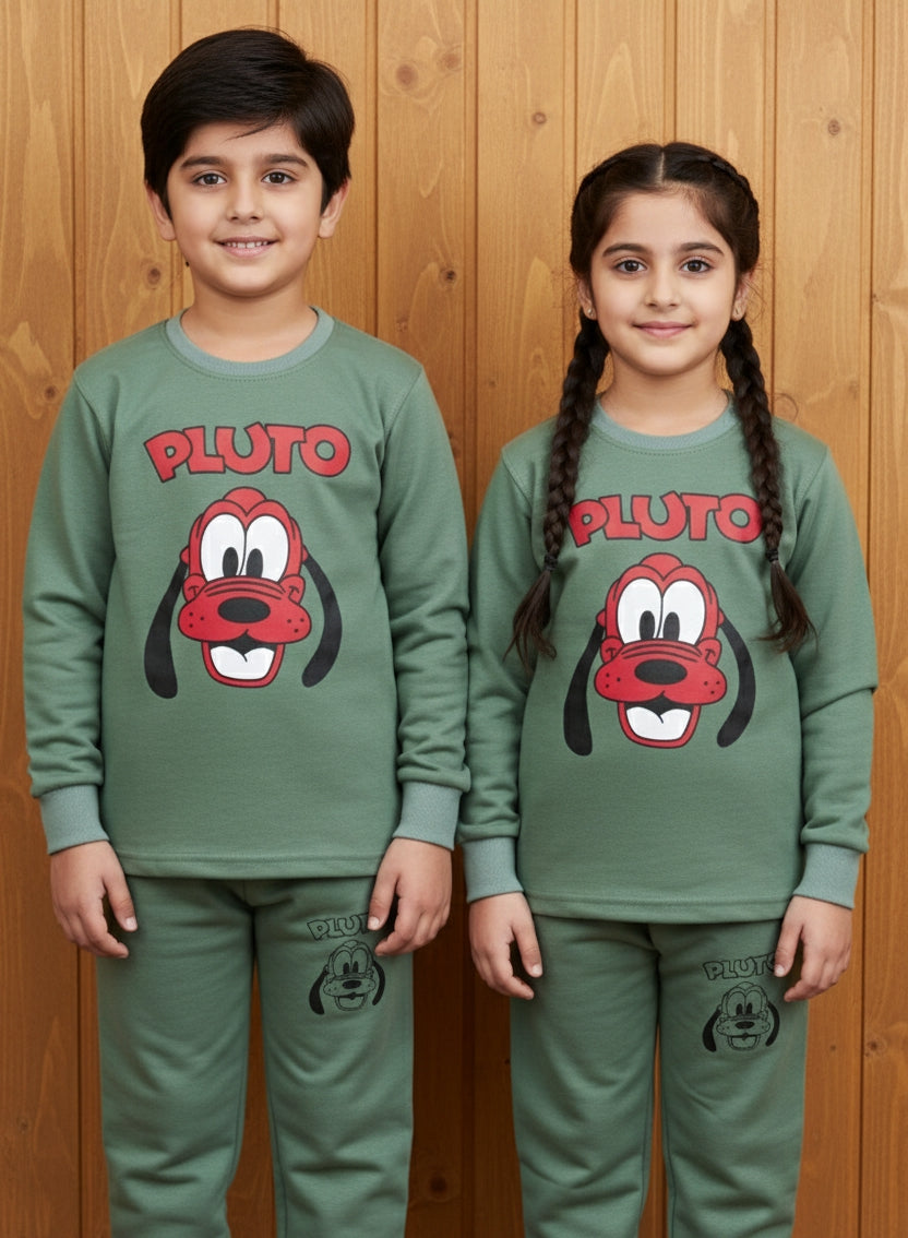 Comfy Cozy Winter Track Suit - Pluto for Boys/Girls