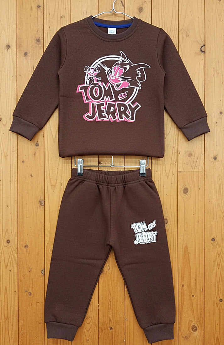 Comfy Cozy Winter Track Suit - Tom & Jerry for Boys/Girls