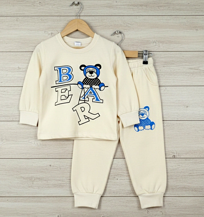 Comfy Cozy Winter Track Suit - Bear for Boys/Girls