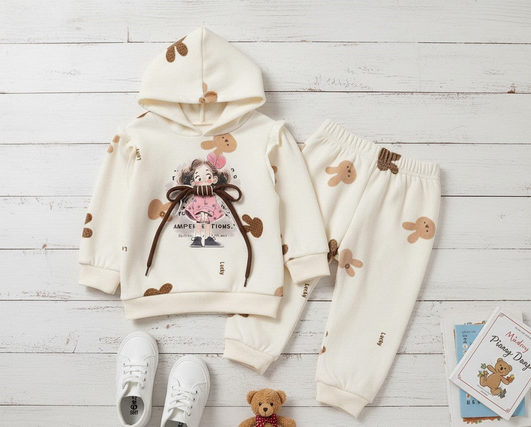 2Pc Dashing White Themed for Boys