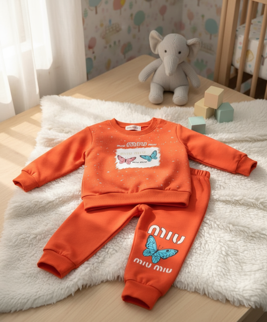 2Pc Comfy & Cozy Orange Themed product image