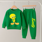 Comfy Cozy Winter Track Suit - Tweety for Girls