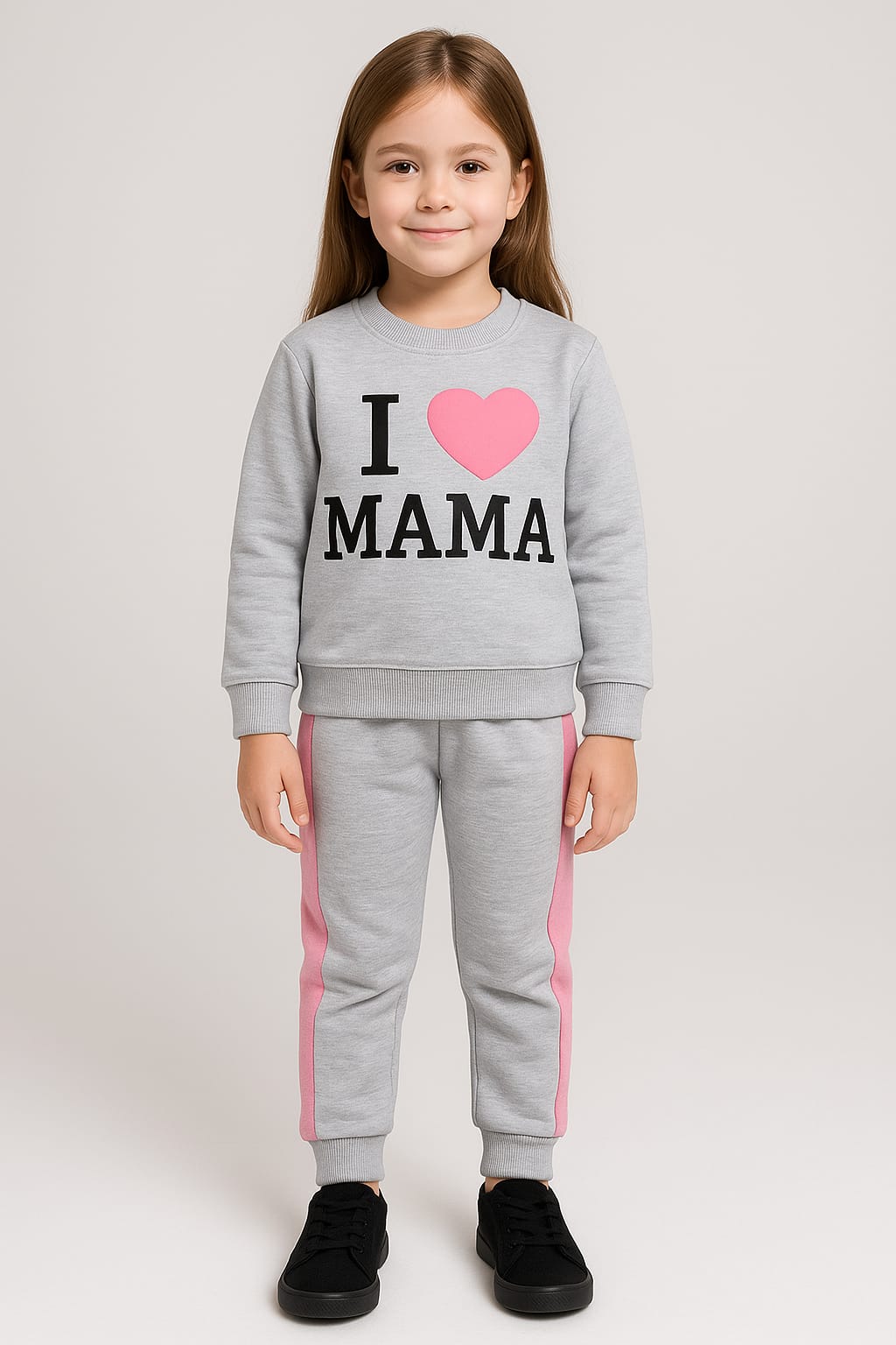 I Love Mama - Premium Winter Tracksuit