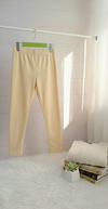 Girls Winter Tights - Light Yellow