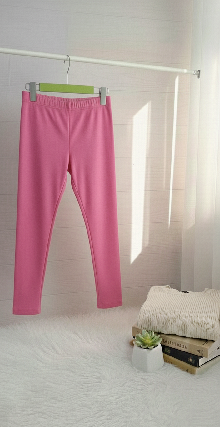 Girls Winter Tights - Pink