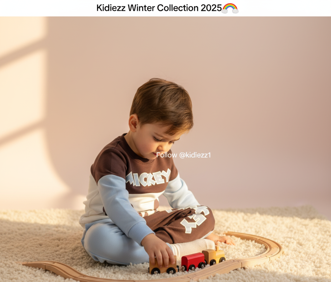 Comfy Cozy Winter Track Suit - Mickey Car for Boys