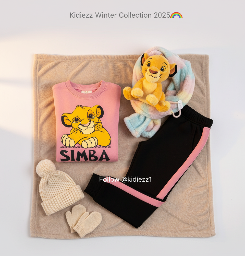 Comfy Cozy Winter Track Suit - Simba for Girls