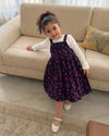 Floral Pinafore & Long Sleeve Top (Copy)