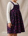 Floral Pinafore & Long Sleeve Top (Copy)