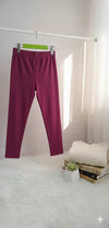 Girls Winter Tights - Maroon