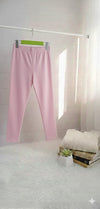 Girls Winter Tights - Baby Pink